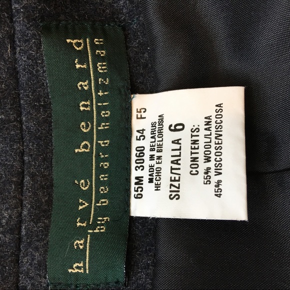 Harve Benard Gray Blazer - Size 6 - Picture 4 of 4